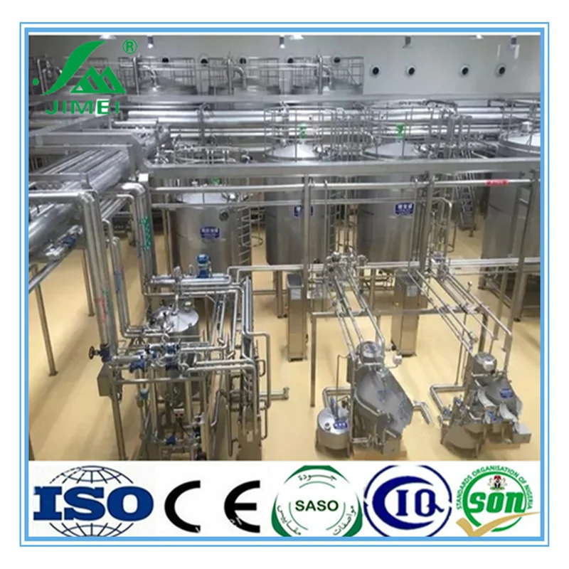 Полностью автоматизированная установка по переработке свежего пастеризированного молока/производственная линия/машина для производства