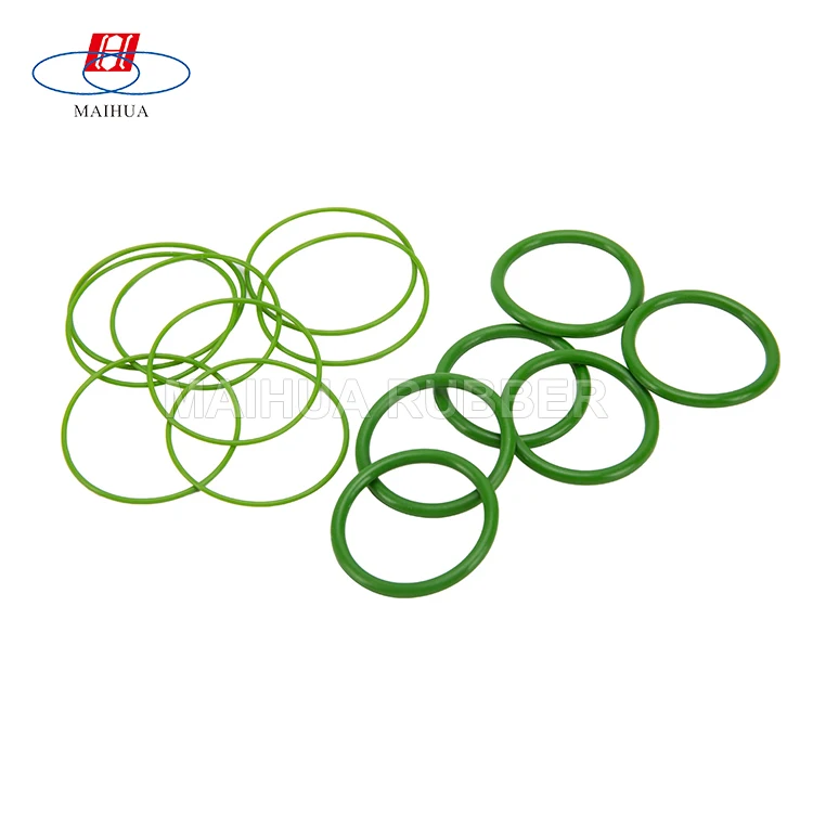 High Quality Wholesale Colored FKM Green Silicone/VMQ FFKM PTFE O-Ring of Free