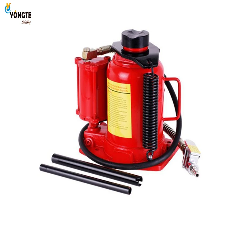 Красный цвет, 30 тонн, воздушный гидравлический домкрат для бутылок