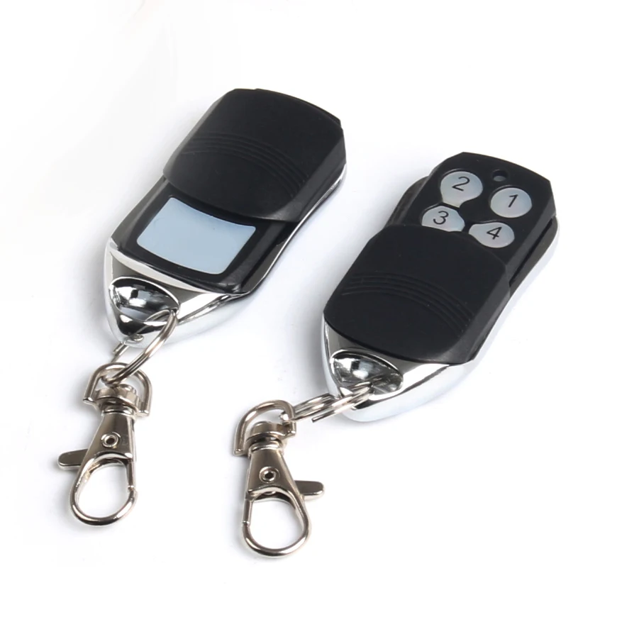 Rolling code HCS301 IC garage door opener RF remote control/transmitter