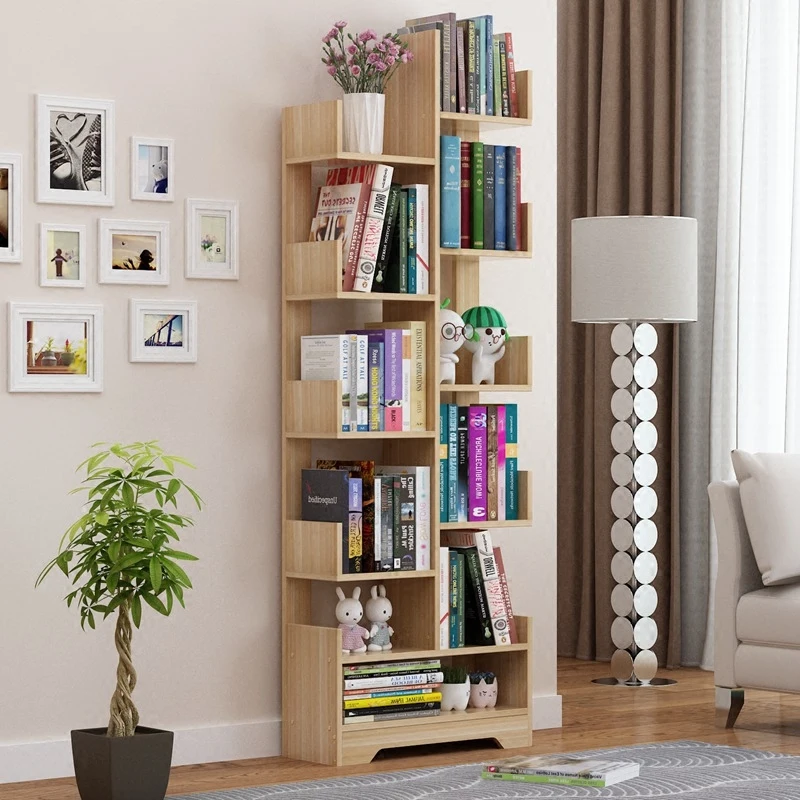 simple modern wooden bookshelf for home furniture