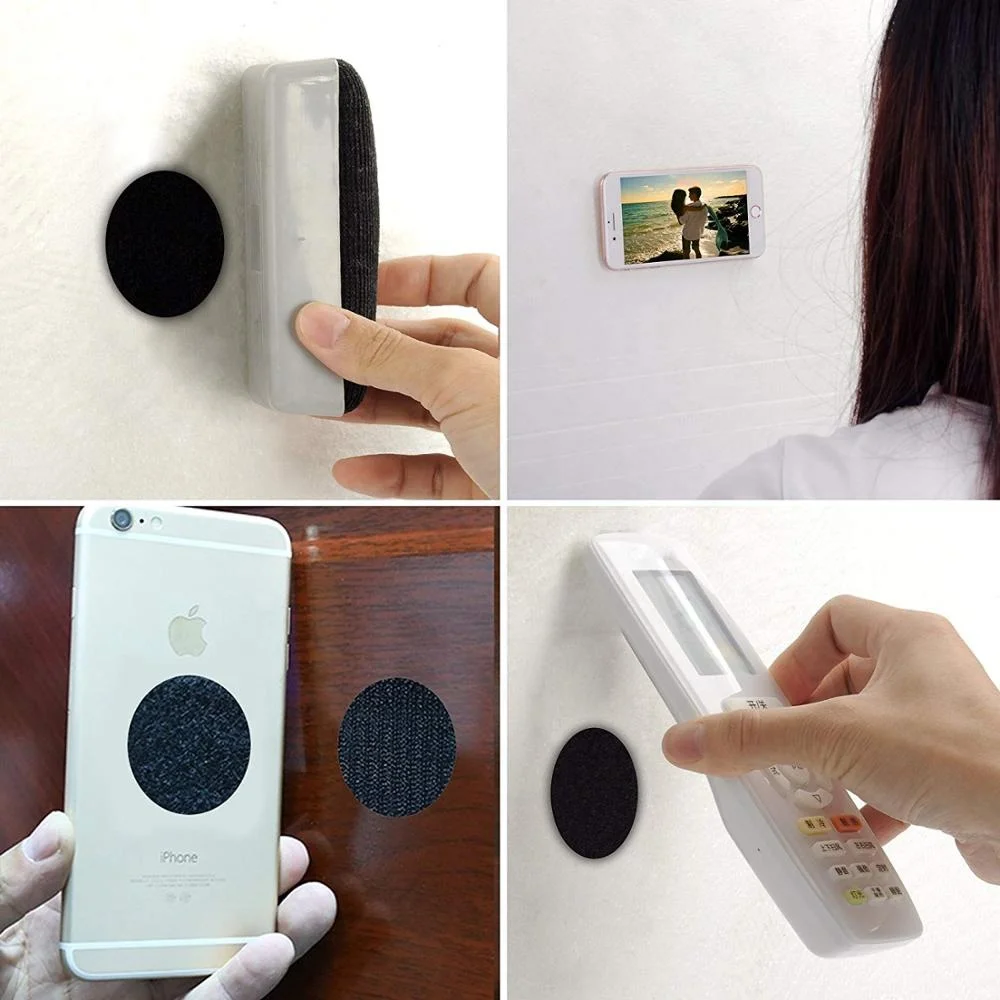 Nylon Self Adhesive Hook and Loop Circle Coin Dots with super stickey Glue