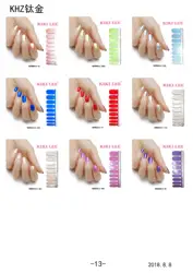 KIKILEE transparent nail polish strips for nail beauty DIY