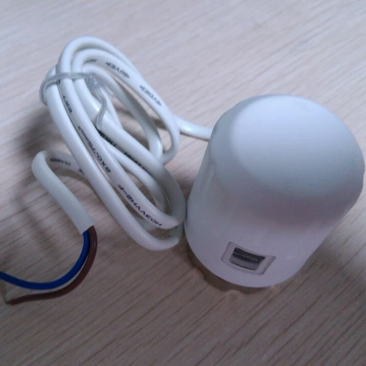 SA93 SASWELL 220V normally closed water floor heating electric thermal wax actuator