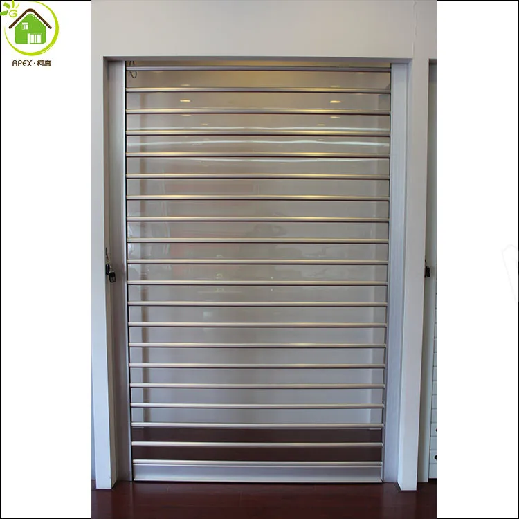 Polycarbonate clear Garage Door /transparent Rolling Shutters Door/overhead Door Garage Doors