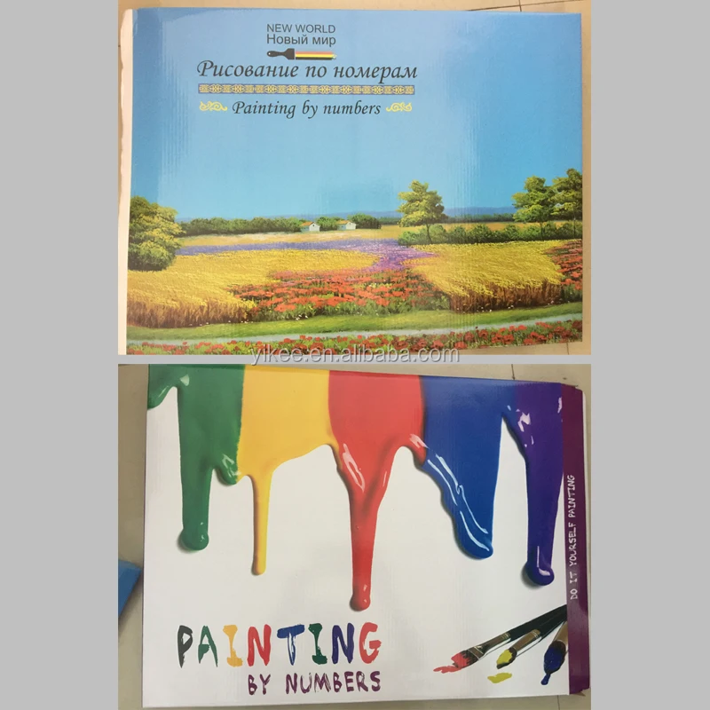 
diy paint by number kits oil painting, Mona Lisa oil painting by numbers 