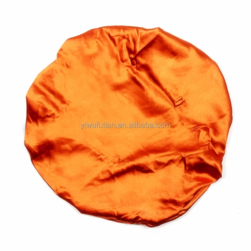 
Soft Sleeping Exotics Satin Sunset Bonnet Sleep Cap Women Shower Cap 