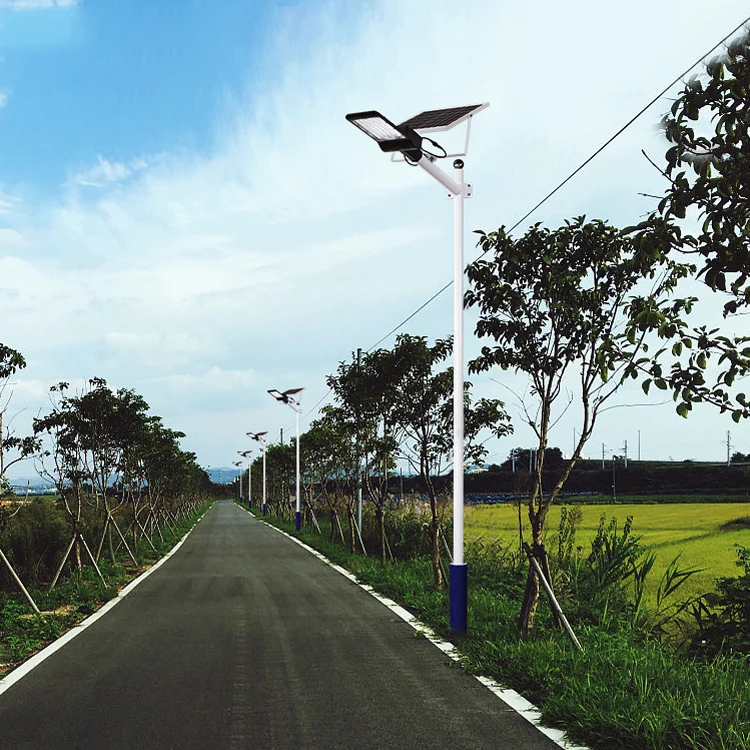 Высокий класс венчик для перемешивания желтка бесплатный образец ip66 водонепроницаемый 50 80 120 150 ватт Солнечный светодиодный уличный фонарь