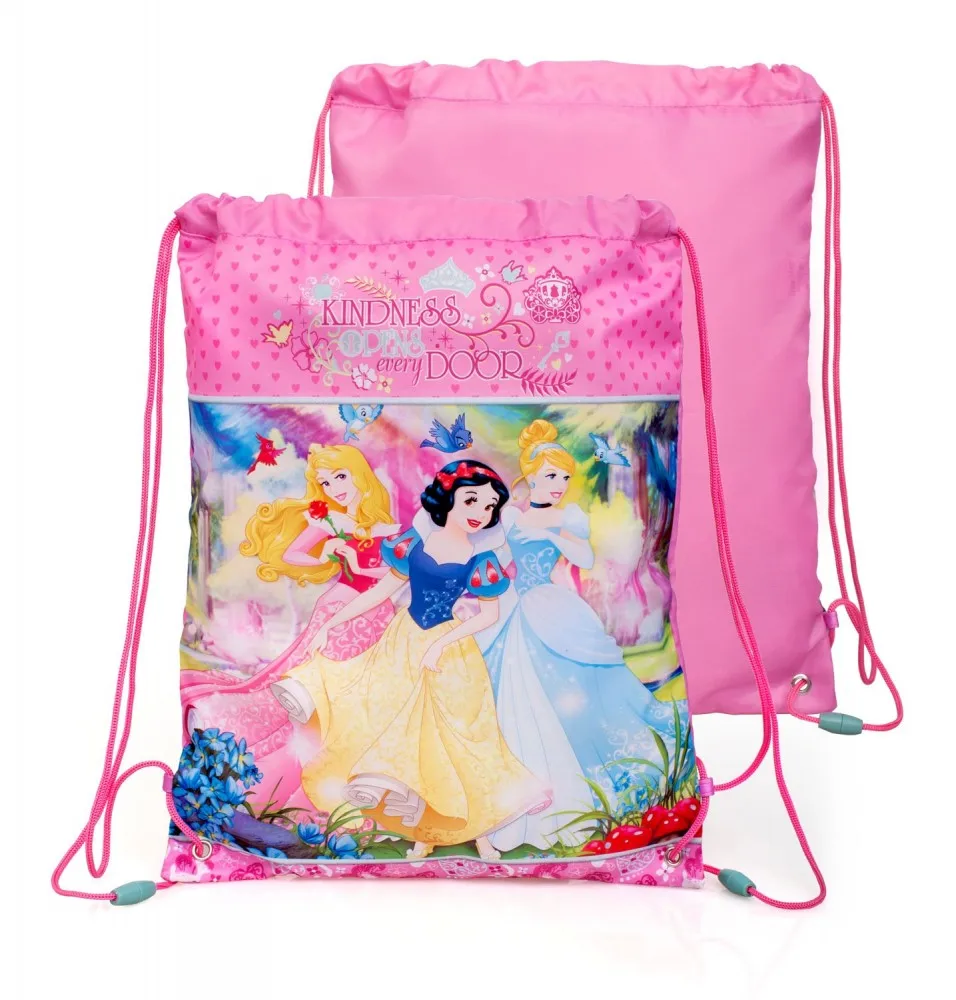 Дешевая экономичная детская дорожная сумка на шнурке оптом