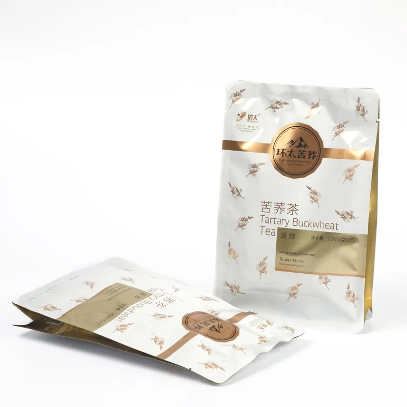 
90g Free Sample Sichuan Huantai 100% Herbal Roasted Super-Micro Tartary Buckwheat Tea 