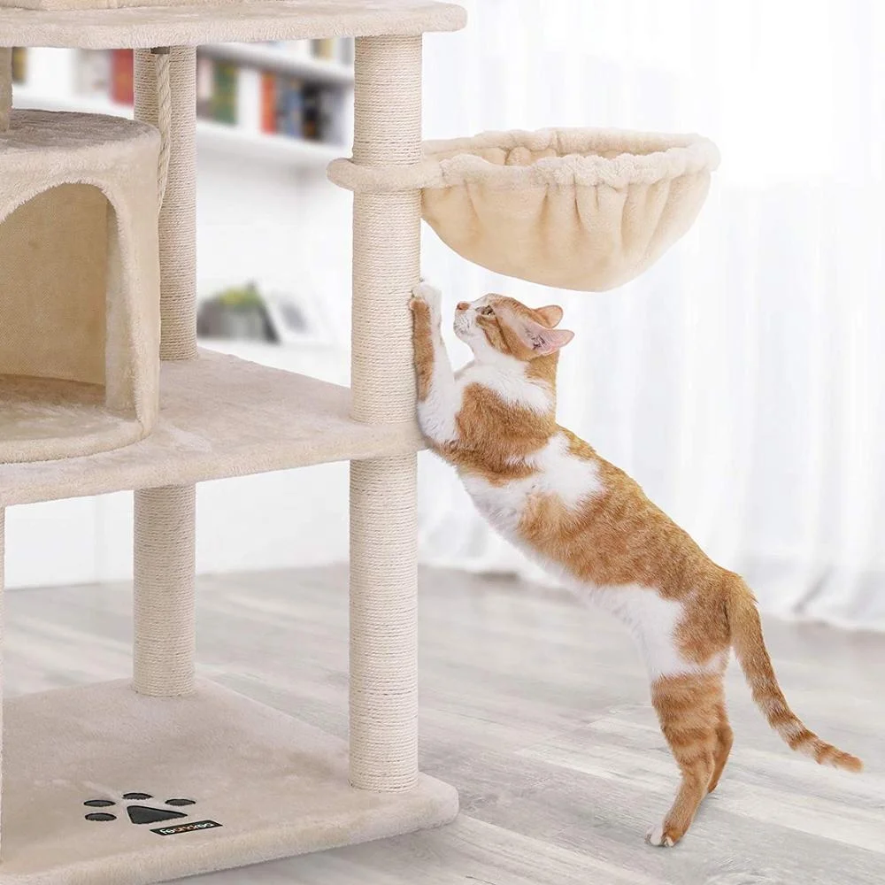 Wholesale Cat Climbing Scratching Tree Tower House Condo, Luxury Cat Tree