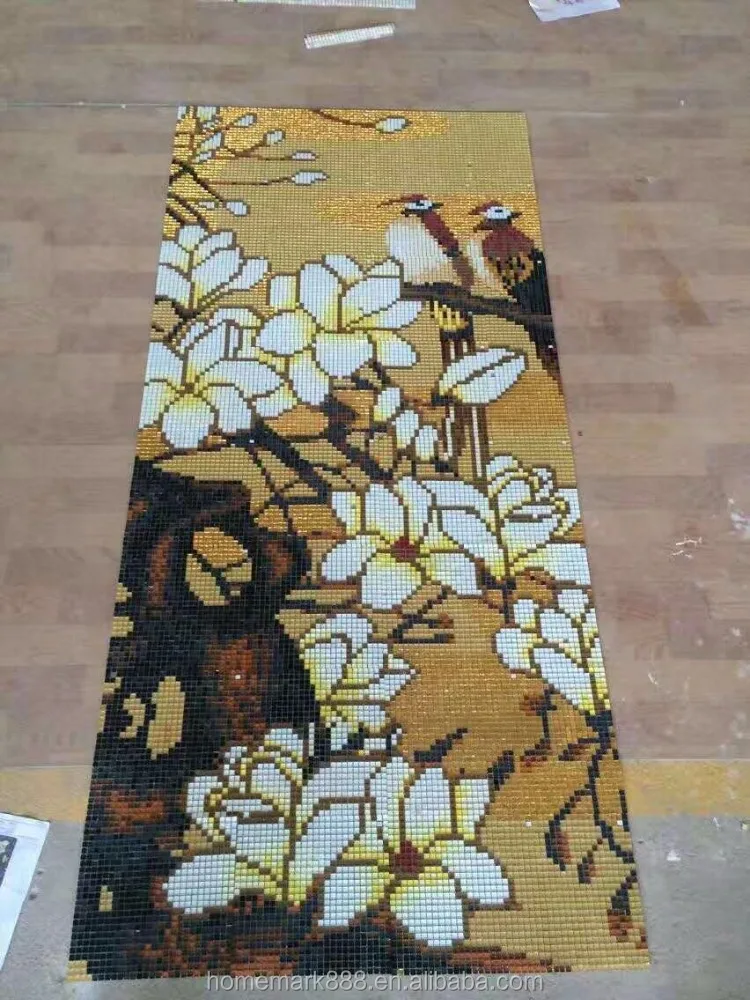 China Manufacturing Crystal Glass Mosaic for Wall Decoration