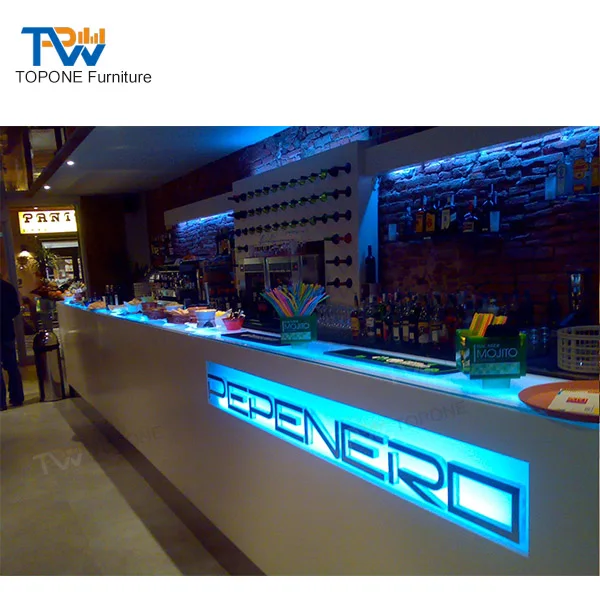 Modern Marble mcdonald Restaurant bar counter Design