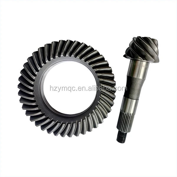 Gleason angle grinder gear with spiral bevel gear in speed reducer