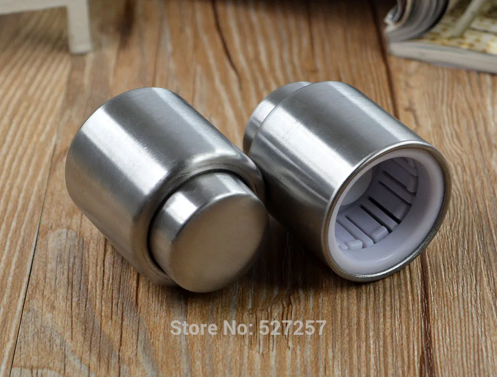Stainless steel household restaurant wine bottle stopper keep fresh red wine bottle cork for promotion