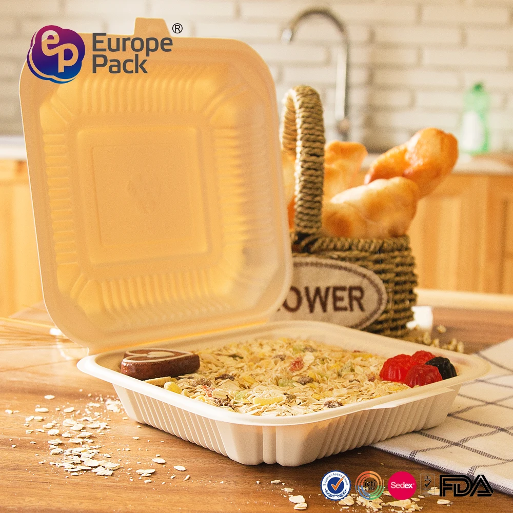 Alibaba большой экологической биоразлагаемых эко-ланч для упаковки