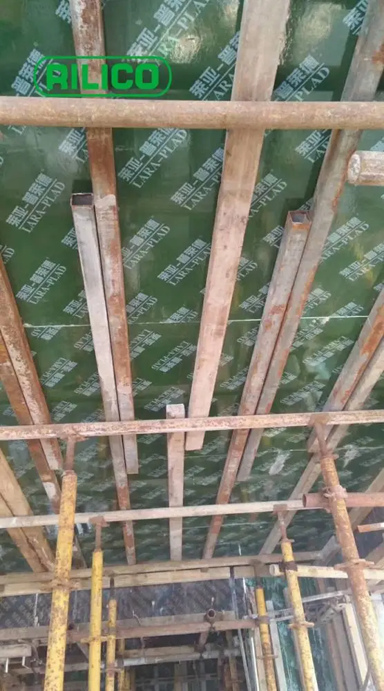 Rilico plywood factory low film faced plywood construction laminated panel