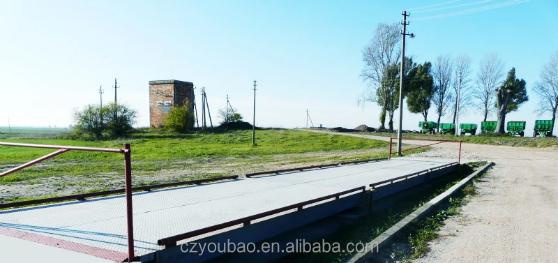 electronic 80 ton industrial concrete weighbridge/truck scale