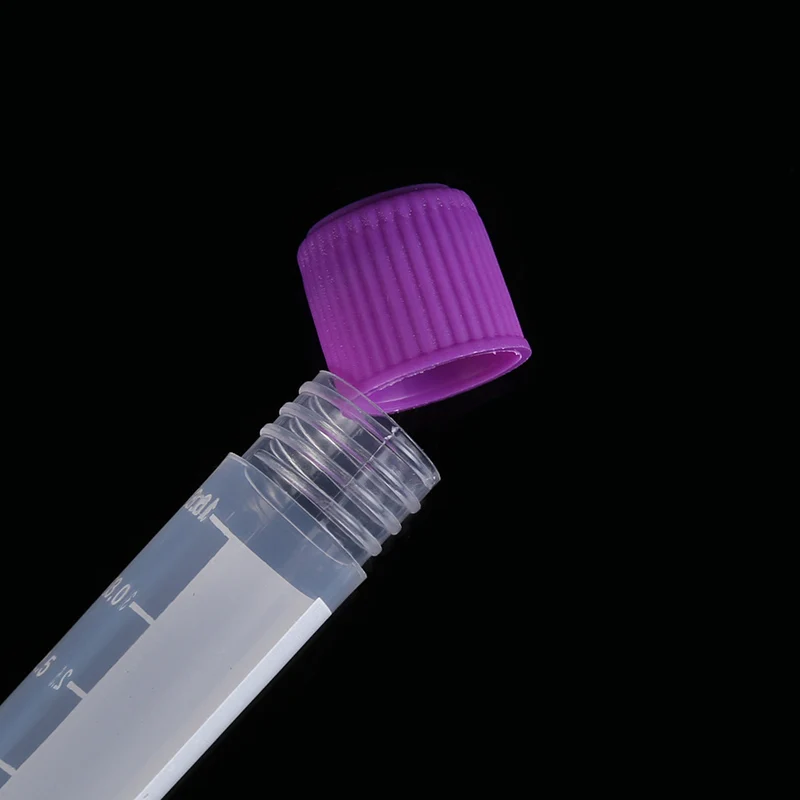 Reliable Quality 2.0ml Cryotube With External Lid Lab Testing Cryovial Tube