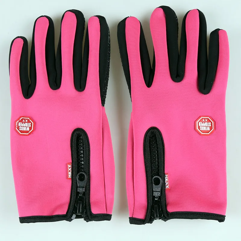 Mountain Bike Gloves TouchScreen Racing Gloves Winter Warm Motocross Gloves