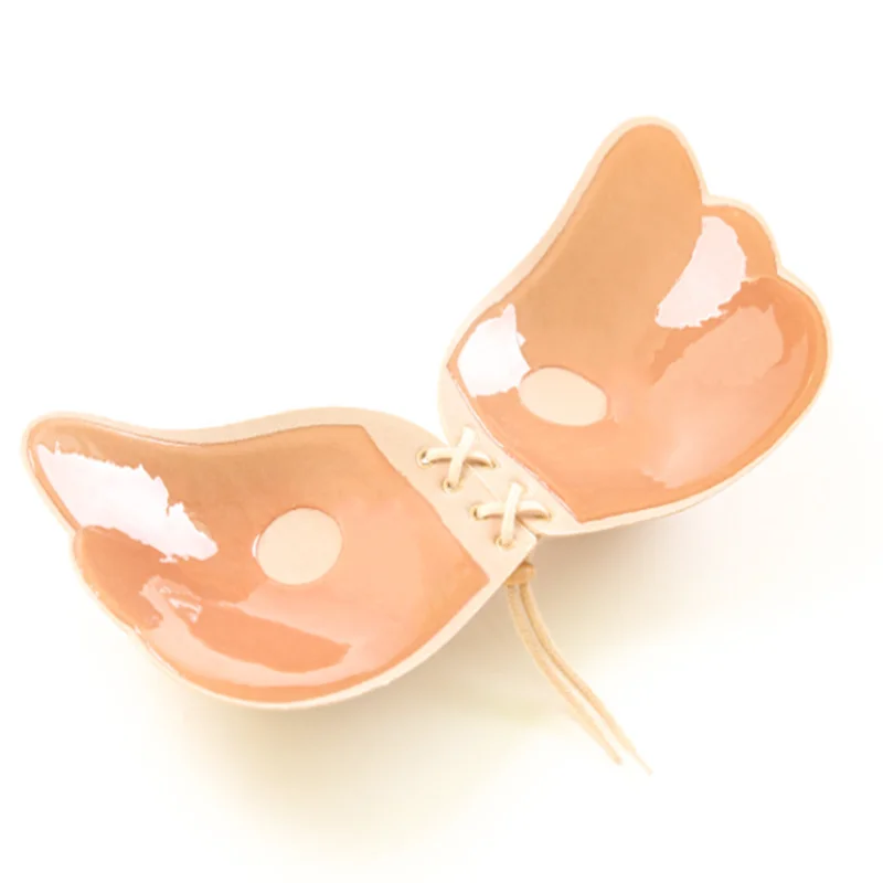 Plus size underwear new lace push up bra magic wing strapless bra