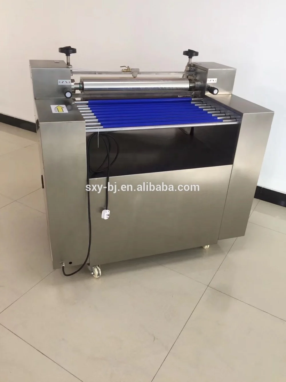 Liquid Solder Mask Ink Laminating Machine / PCB solder mask coating machine