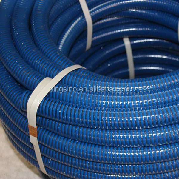 
Blue Flexible PVC Suction Hose Pipe 1