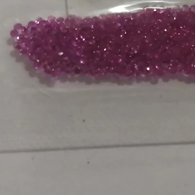 0.8mm-2mm round shape niel gems melee rubin gemstone natural loose rubies ruby stone price per carat