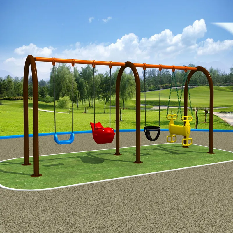 Hot Sale Kids Games Swing Set Slide Children Outdoor Garden Swing For outdoor Playground