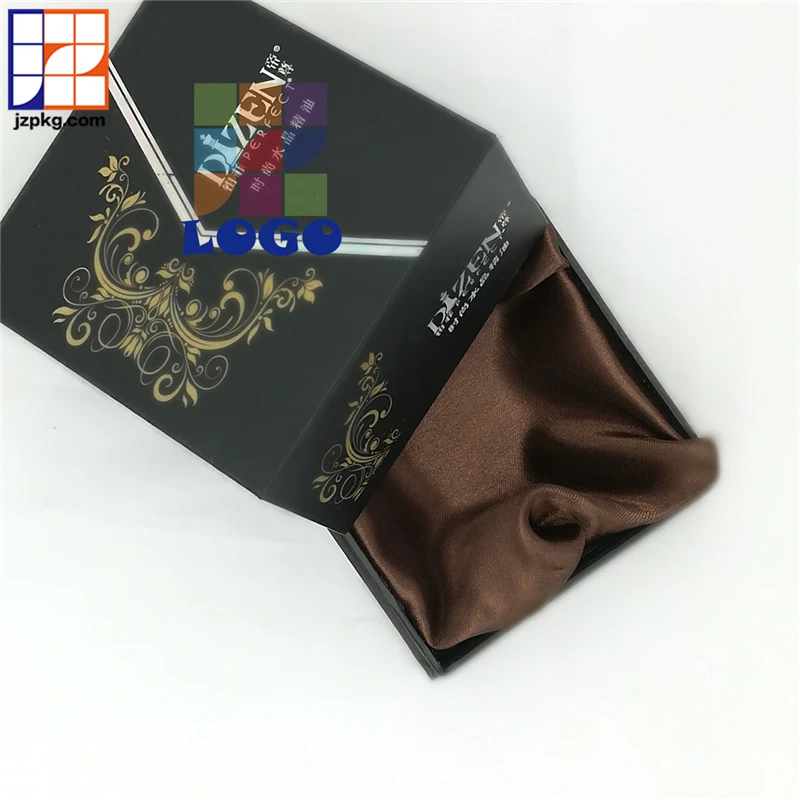 Silk foam lined essential oil diffuser packaging wooden gift box