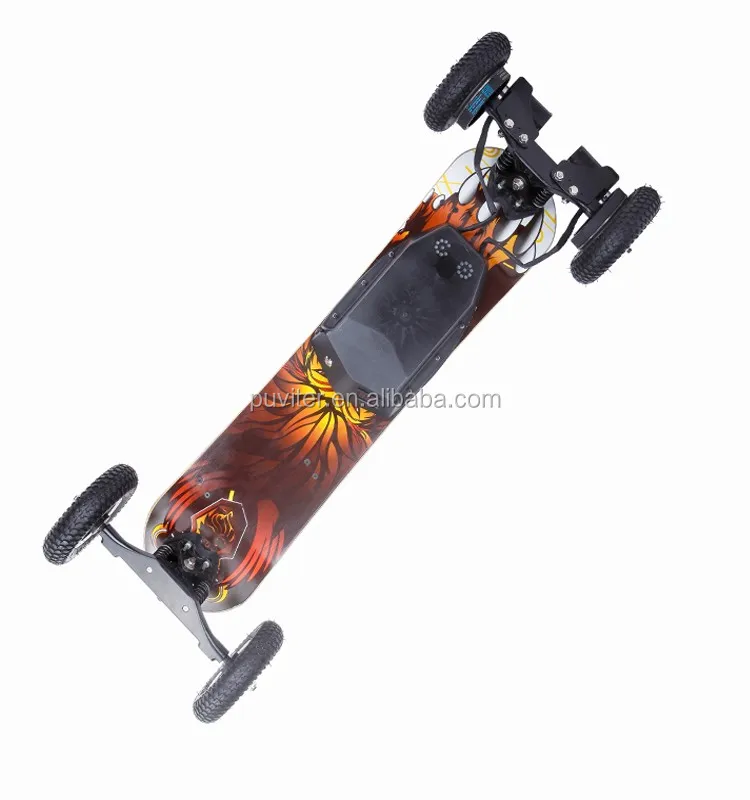 Hot Selling skateboard Double Motor Electric SkateBoard Long Board Fish Board 1600w Dirt skateboard with Remote Control (ESK07)