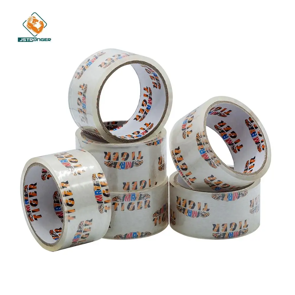 Packaging Waterproof Transfer Opp Bopp Strong Clear Adhesive Packing Tape 48mm