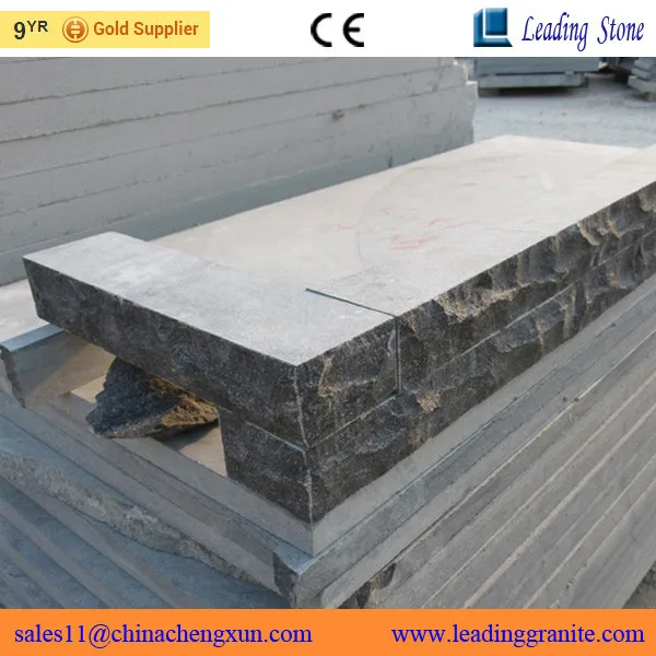 
Wholesale high quality natural Chinese blue limestone stone facade 