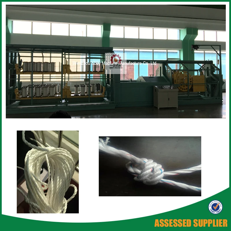 Plastic Sutli /rope Machinery Pp/pe/nylon Rope Making Machine