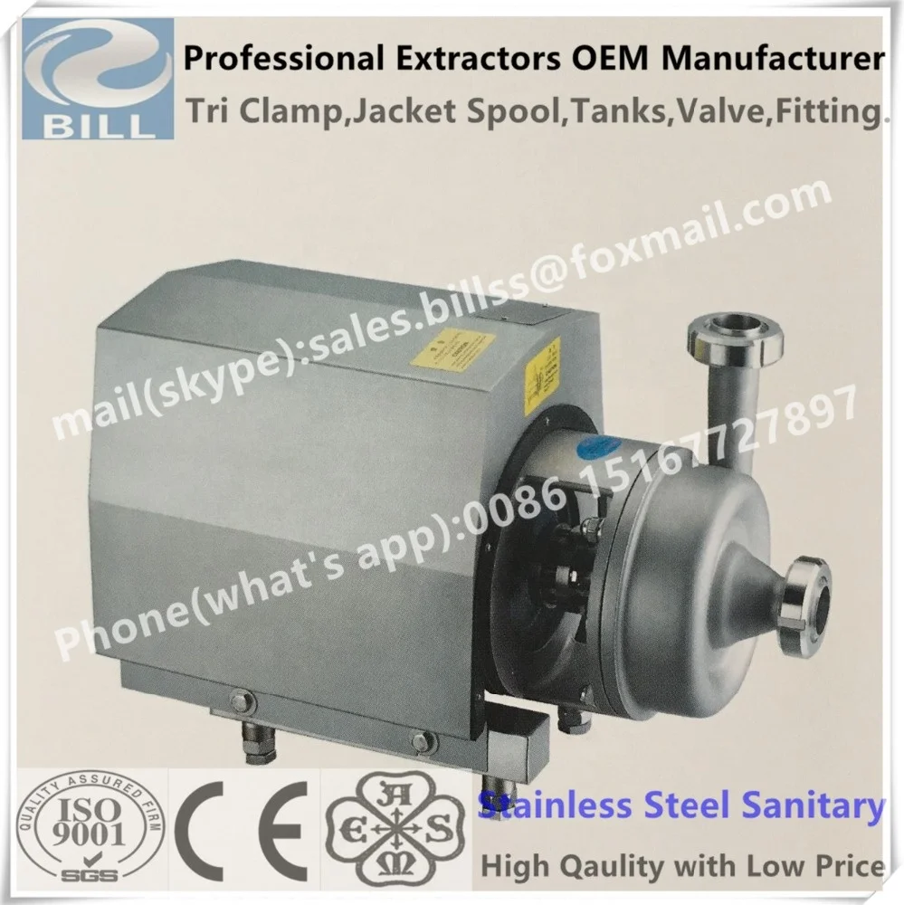 Stainless Steel Sanitary Centrifugal Pumps with ABB motor