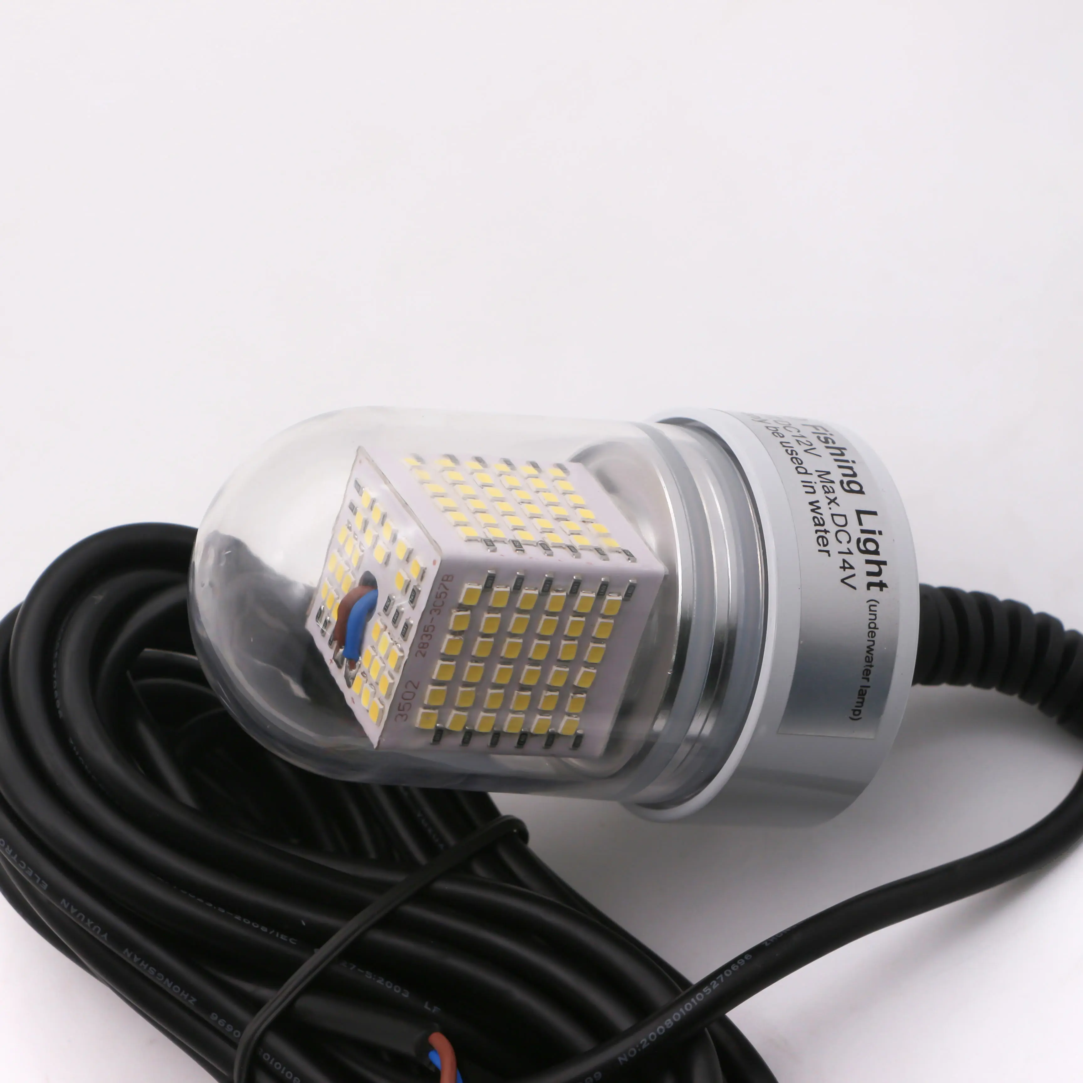 Professional led fishing attracting light 80W LED fish hunting Night Fish Gathering light