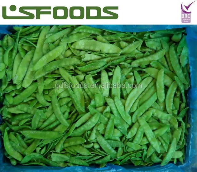 
IQF Frozen pea pods/snow beans/mange tout 