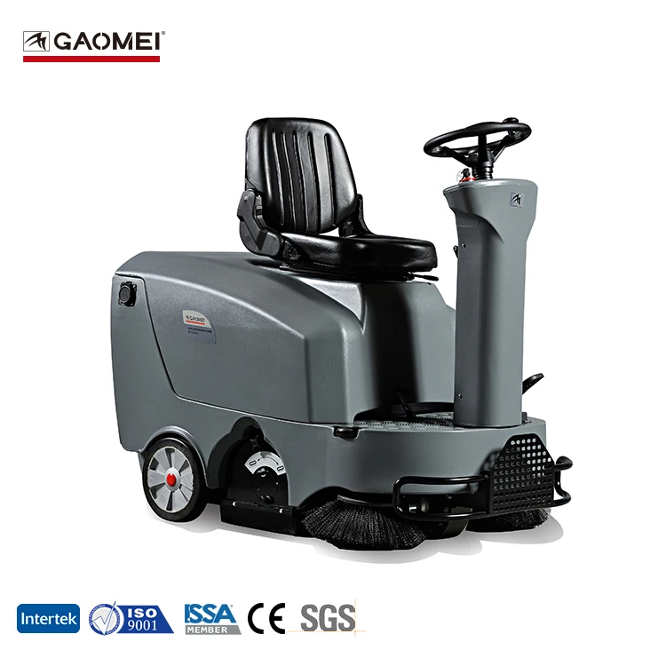 GM-MINIS Best Quality MINI Automatic Industrial Ride on Floor Sweeper with Roller Brush