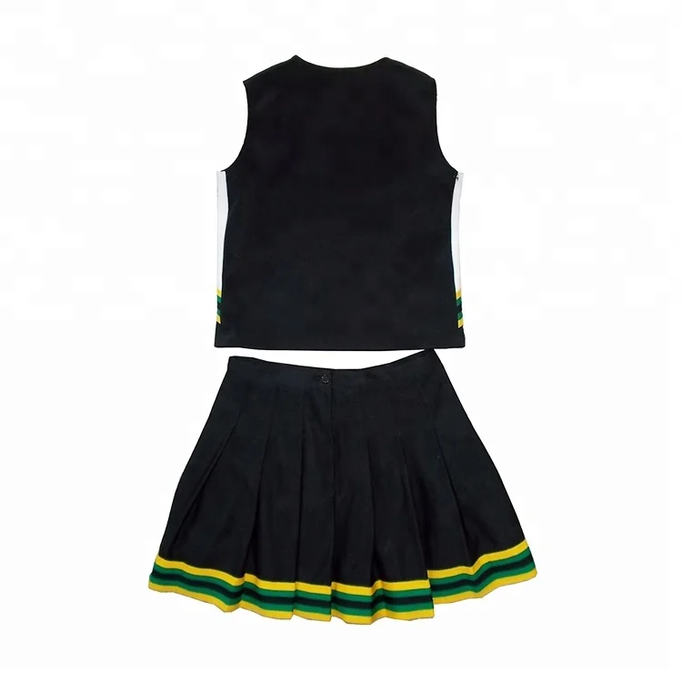 custom free design cheap cheerleading uniform for kids