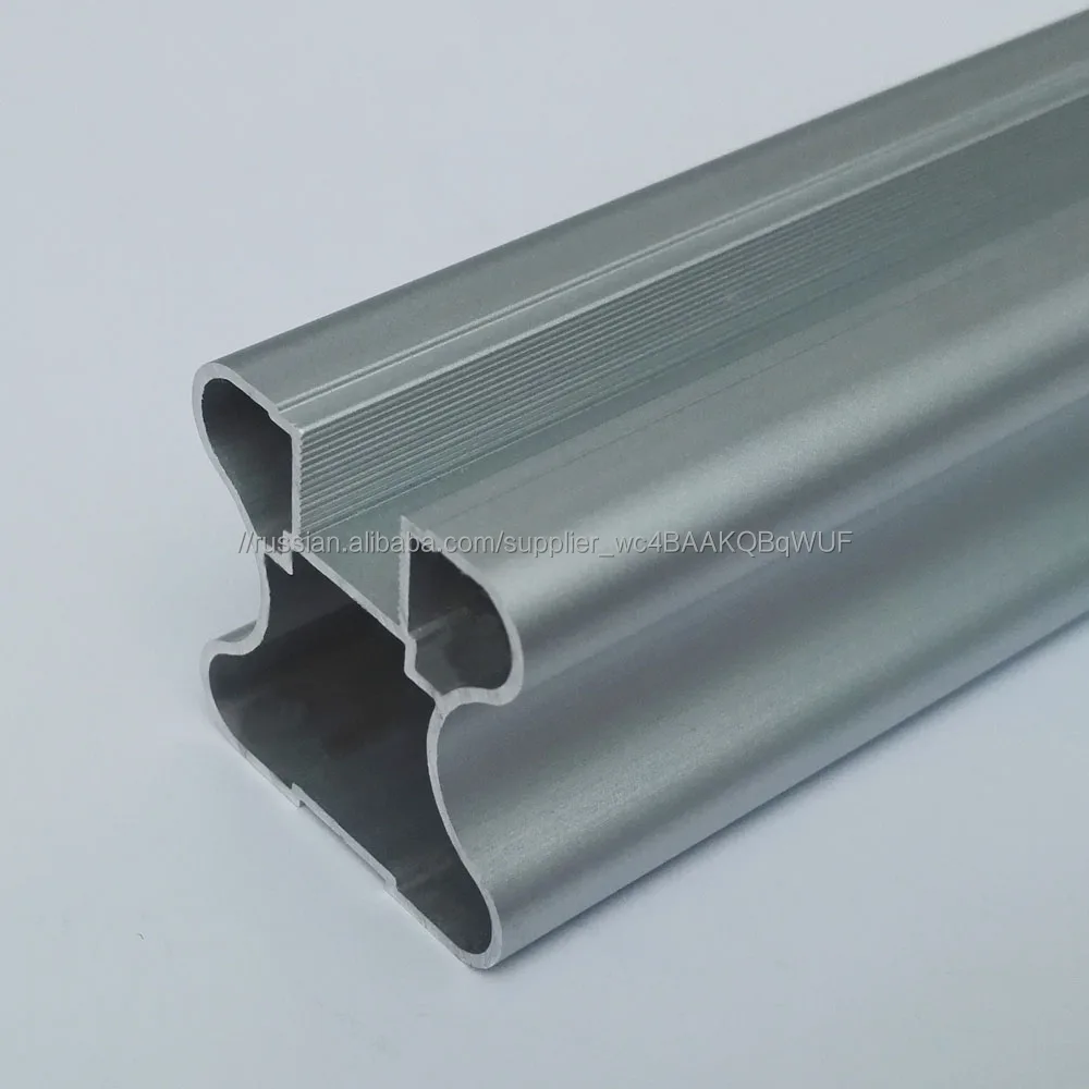 Фабричная прямая продажа экструдированного алюминиевого профиля Т-образная щебень из анодированного серебра для России