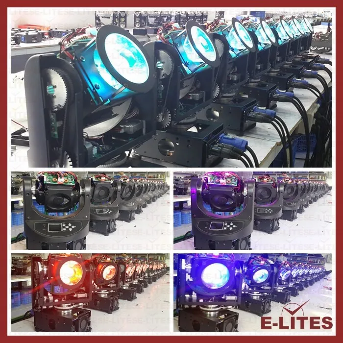 led 60w mobile head pan tilt head mini beam light for disco