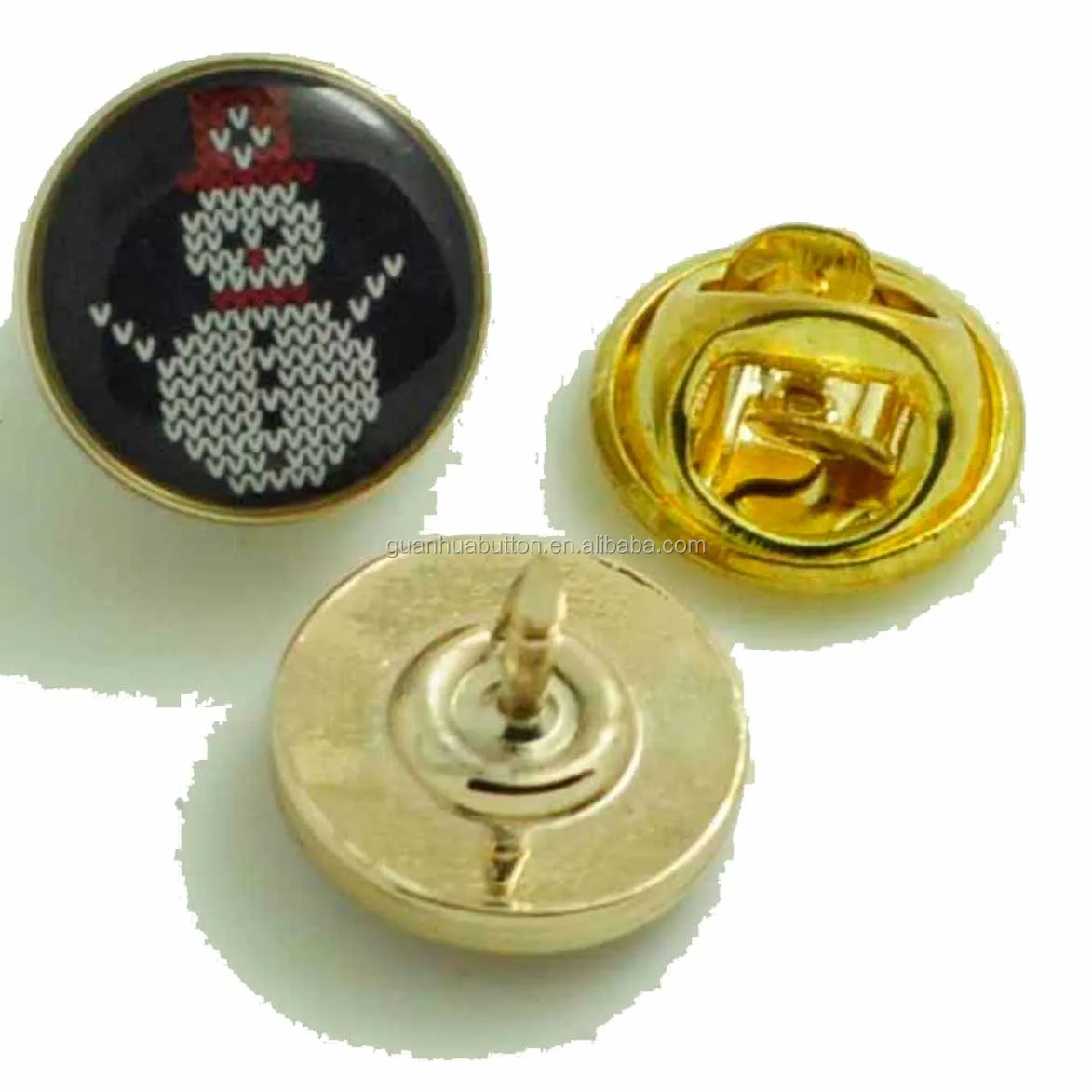 custom metal pin badge