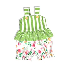 2019 yiwu wholesale smocked clothing girls fall boutique outfits baby girl summer romper