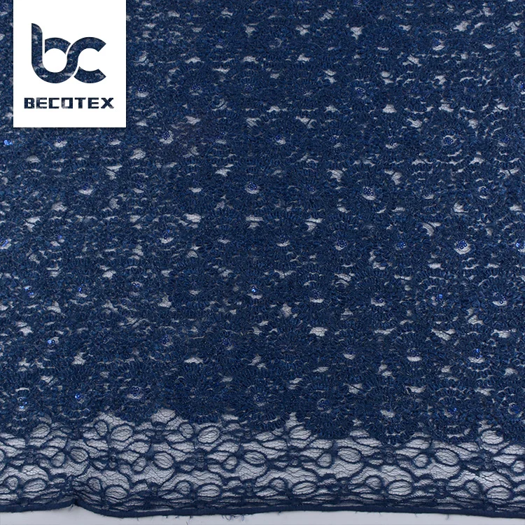 China Wholesale chemical ribbon french voile embroidered net lace fabric