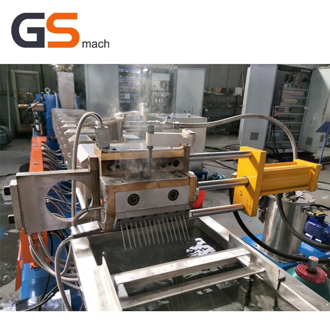 400-500KG/H high capacity pla pvc plastic granule cutting making machine production line