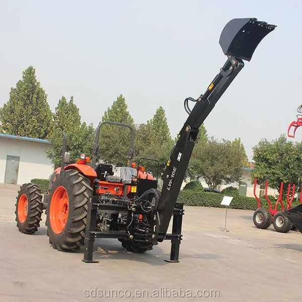 China CE 3 Point Hitch Towable Backhoe, Small Garden Towable Backhoe Farm Tractor, Backhoe loader for sale