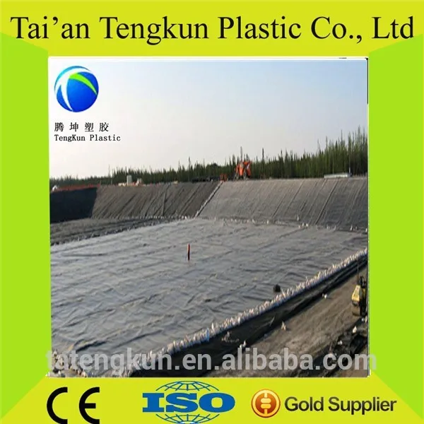 Цена от производителя Polyethlene геомембраны 1 мм пнд лайнер лист