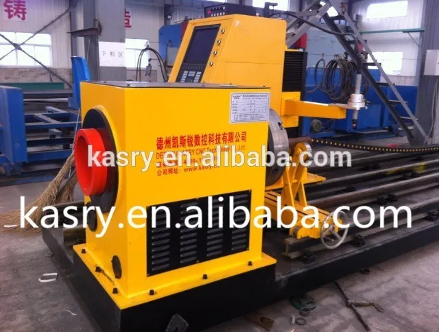 cnc стальной трубы плазменной резки оборудование сделано в китае