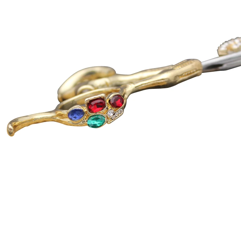 Diamond Screw and Handle Scissors for hair U421