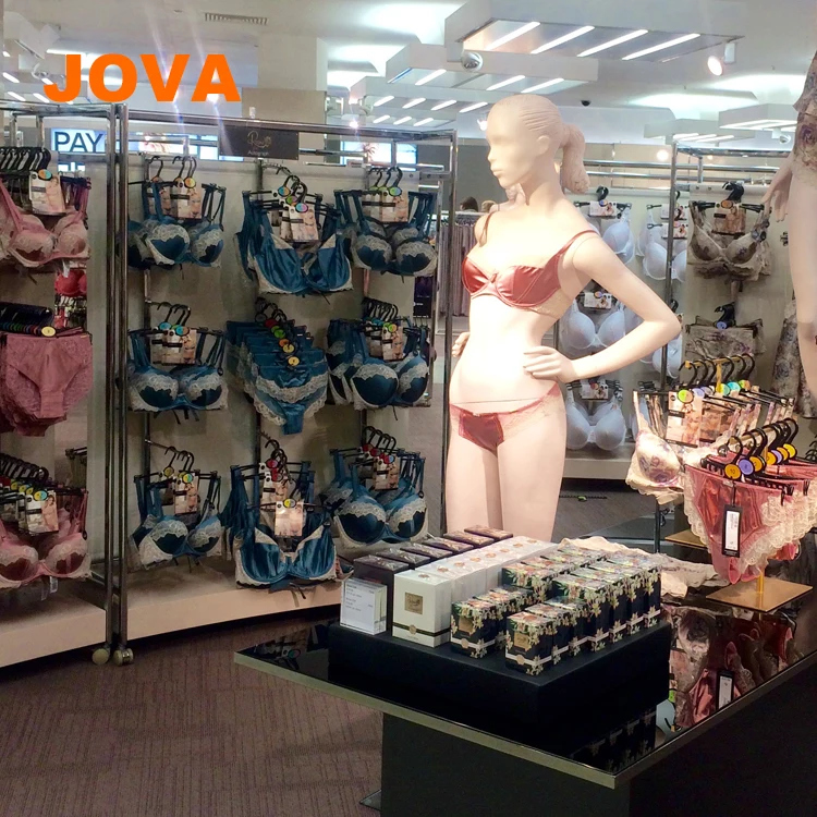 Retail Underwear Store Furniture Customized Lingerie Shop Design